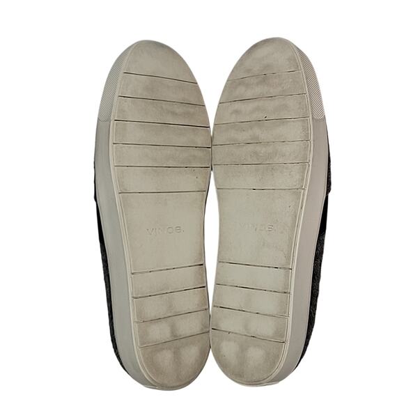 Vince Blair Gray Felt Sneaker Mules, 7 - Picture 7 of 8